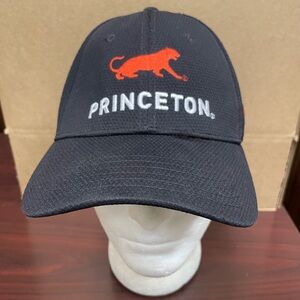PRINCETON UNIVERSITY TIGERS Under Armour Black Baseball Hat Cap LG XL Flex Fit